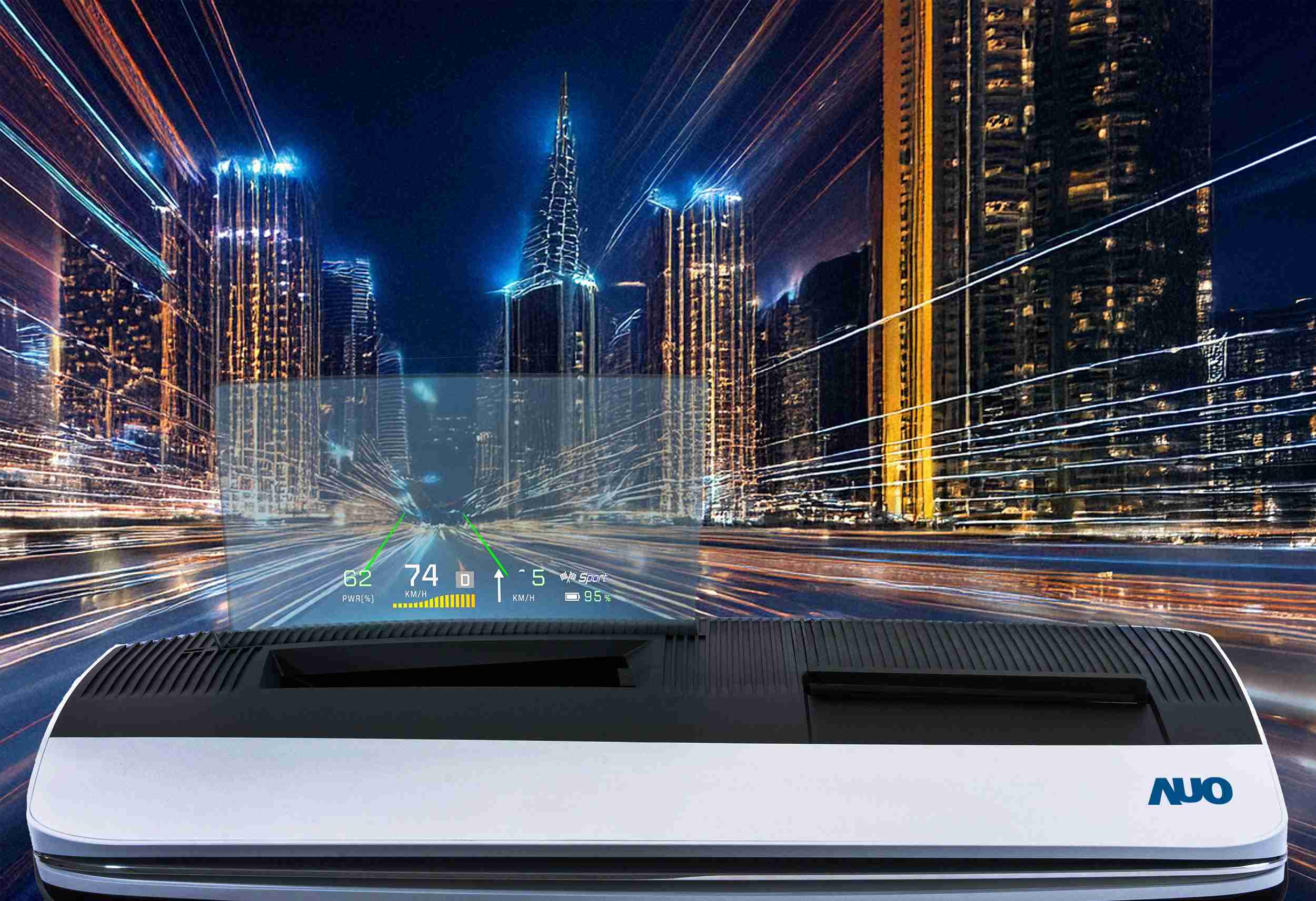 JDB电子推出13吋Micro LED抬头显示器，，，提供高入眼亮度、、、高色彩饱和度的显示质量，，，，在阳光下或黑暗中都清晰可见，，，，并利用Micro LED模块体积小的优势，，，解决车用空间有限的痛点